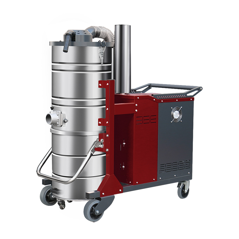 湖州坦洁380V 双桶手动反吹工业吸尘器X8系列
